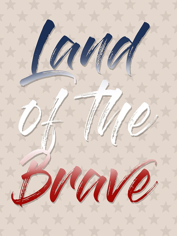 Wall art: Land Of The Brave, by Prime, Marcus
