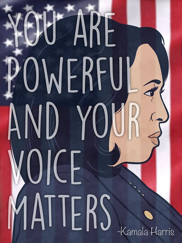 Wall art: Our Voice Matters, by Prime, Marcus