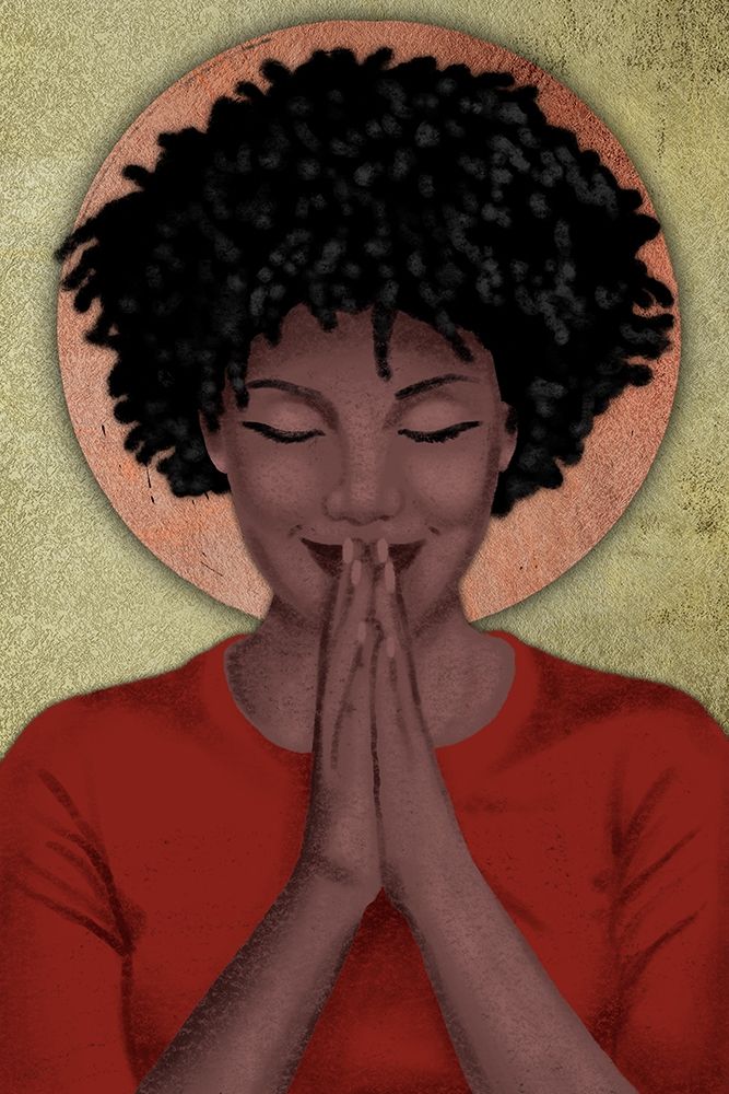 Art Print: Praying Goddess 2