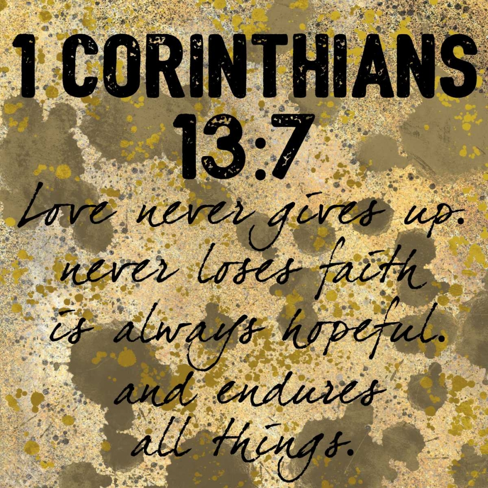 Wall Art Painting id:106770, Name: Love Endures, Artist: Prime, Marcus