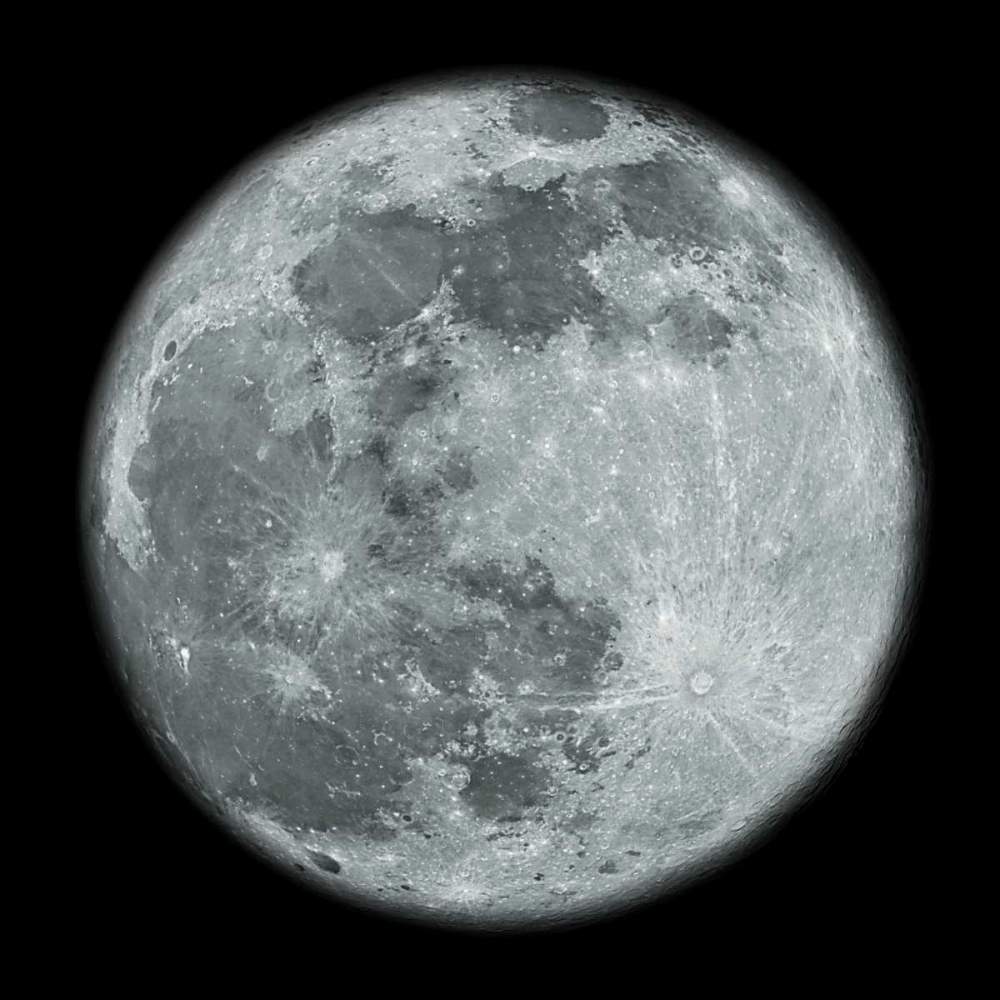 Wall art: To The Moon 4, by Prime, Marcus