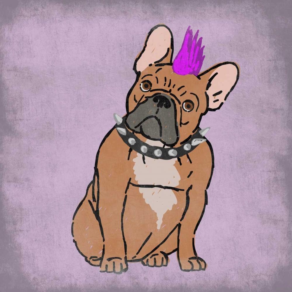 Art Print: Rockin Frenchie