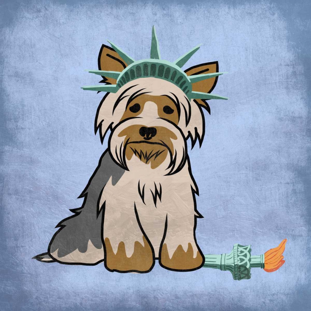 Art Print: New Yorkie 2