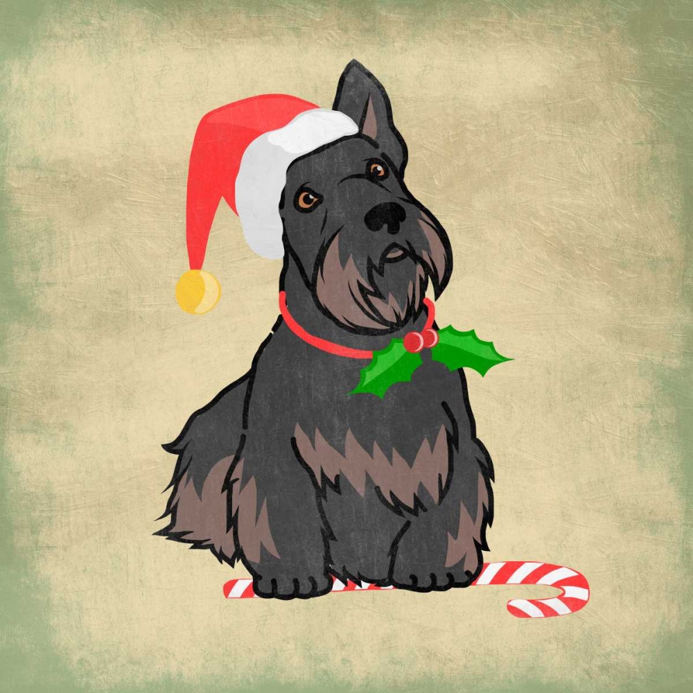 Art Print: Merry Scottie