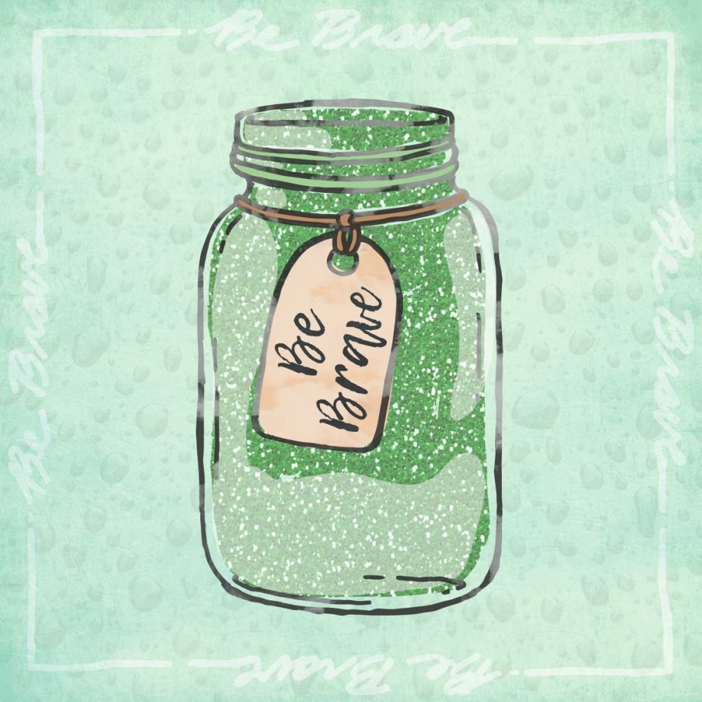 Art Print: Jar Of Bravery