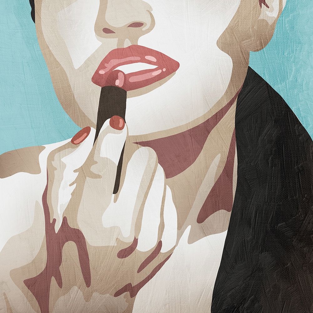 Art Print: Fahionable Kiss 3