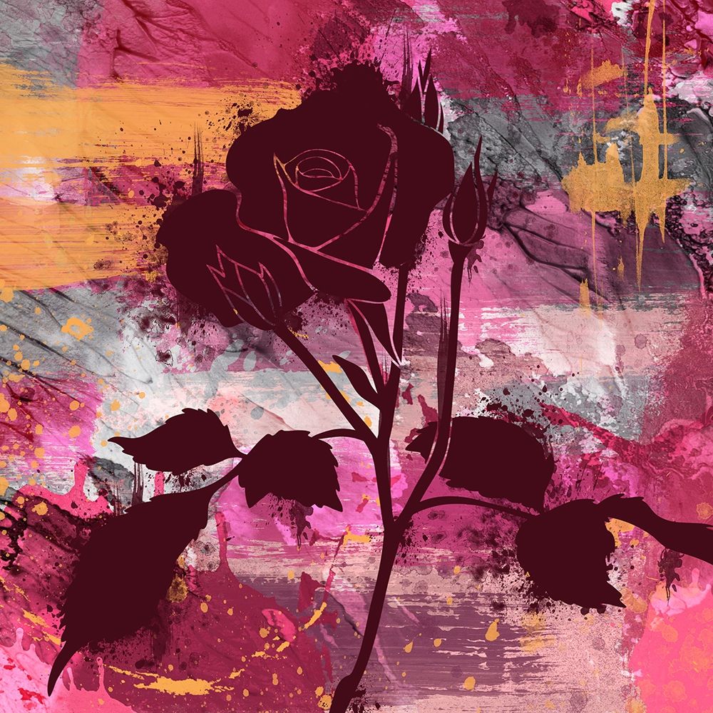 Art Print: Urban Floral 3