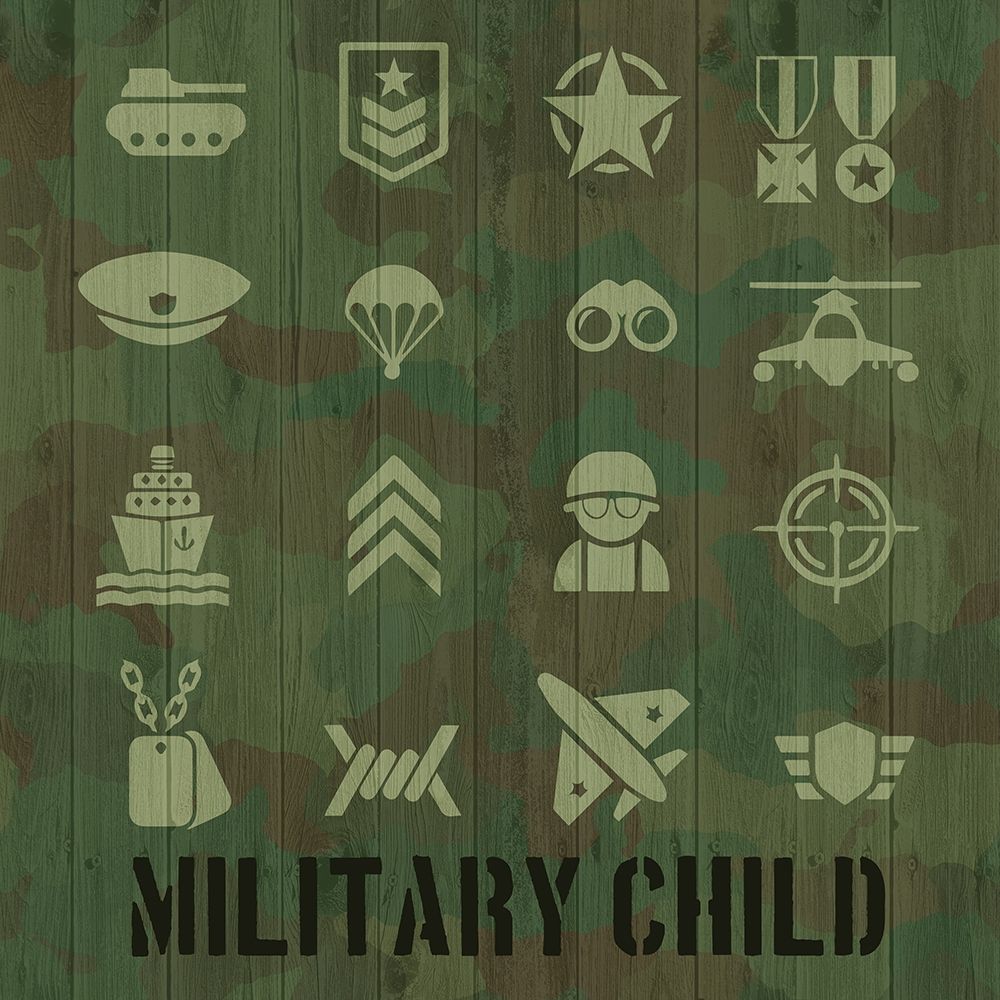 Wall art: Military Child, by Prime, Marcus