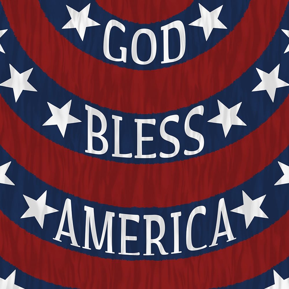 Wall Art Painting id:366832, Name: God Bless America, Artist: Prime, Marcus