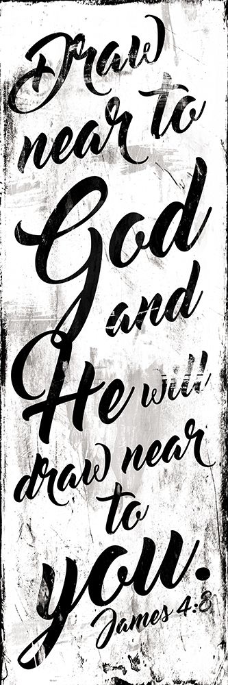 Art Print: Draw Near White