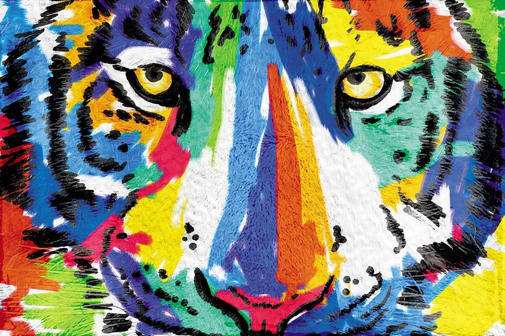 Wall art: Tiger Eyes, by Villa, Milli