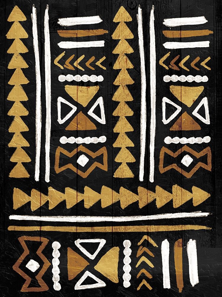 Wall Art Painting id:224295, Name: Wooden Tribal, Artist: Villa, Milli