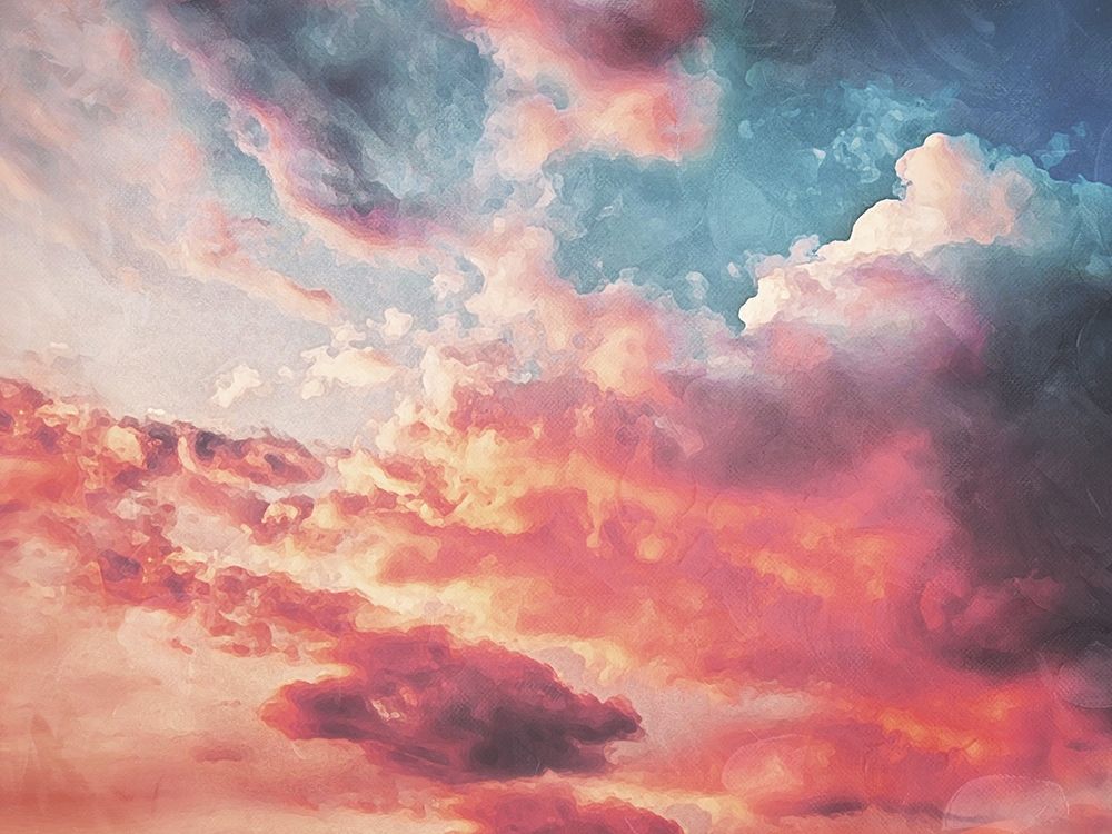 Art Print: Colorful Cloud Mate
