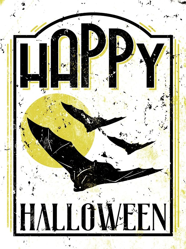 Wall art: Happy Bat, by Villa, Milli