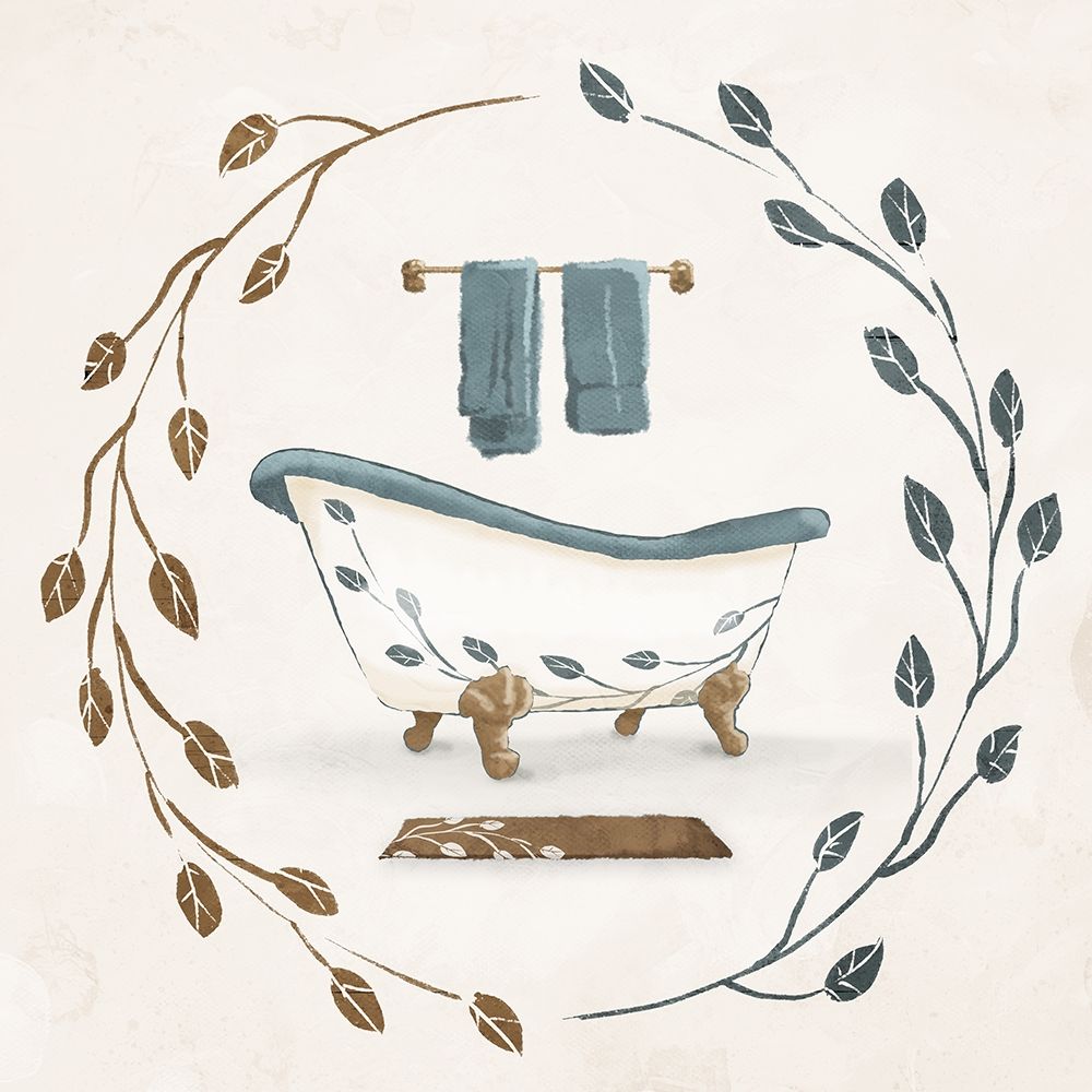 Wall Art Painting id:241867, Name: Organic Bath, Artist: Villa, Milli