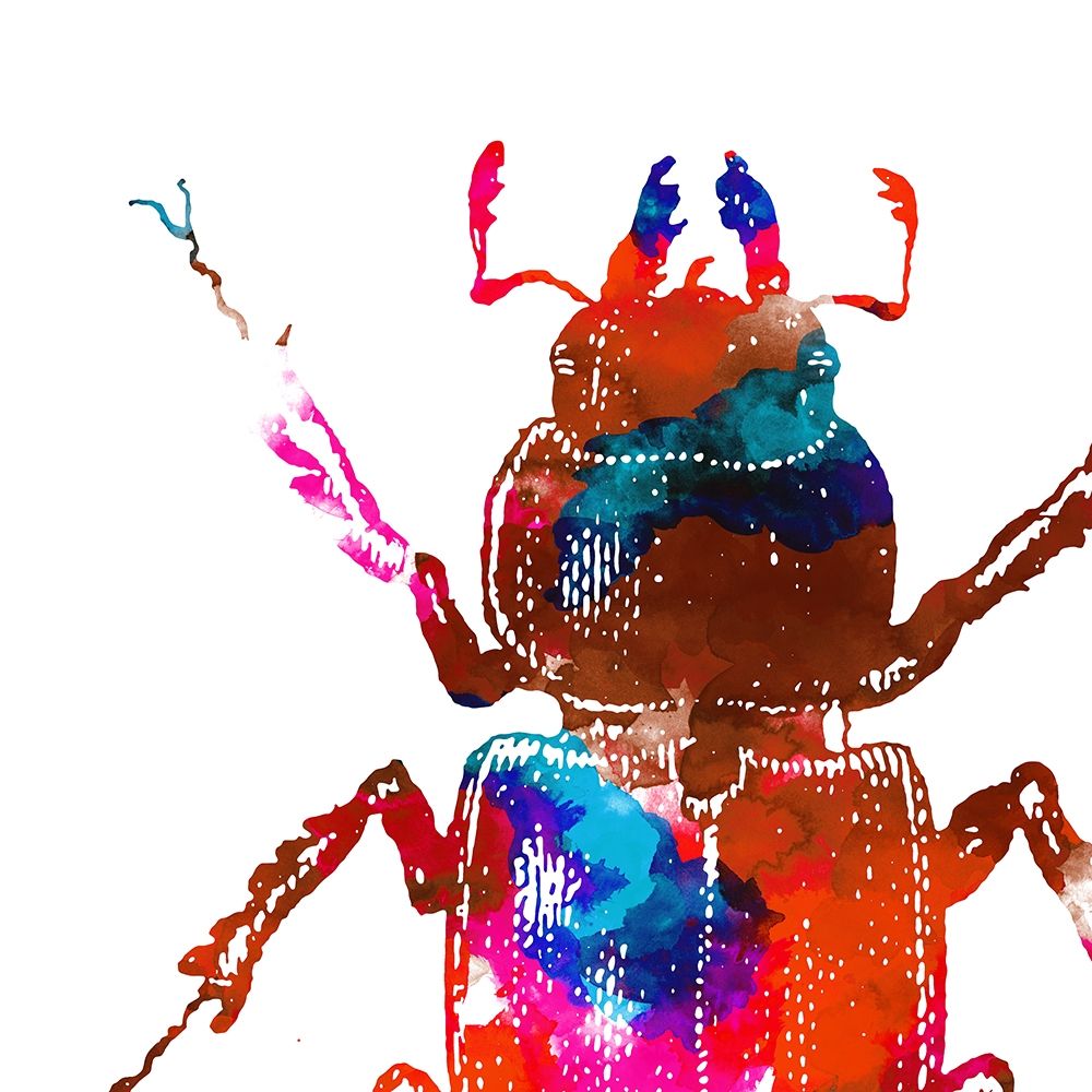 Art Print: Water Bugs Two