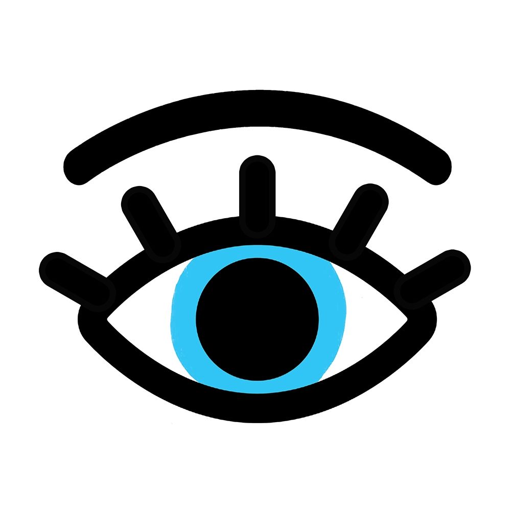 Wall art: Blue Eye, by Villa, Milli