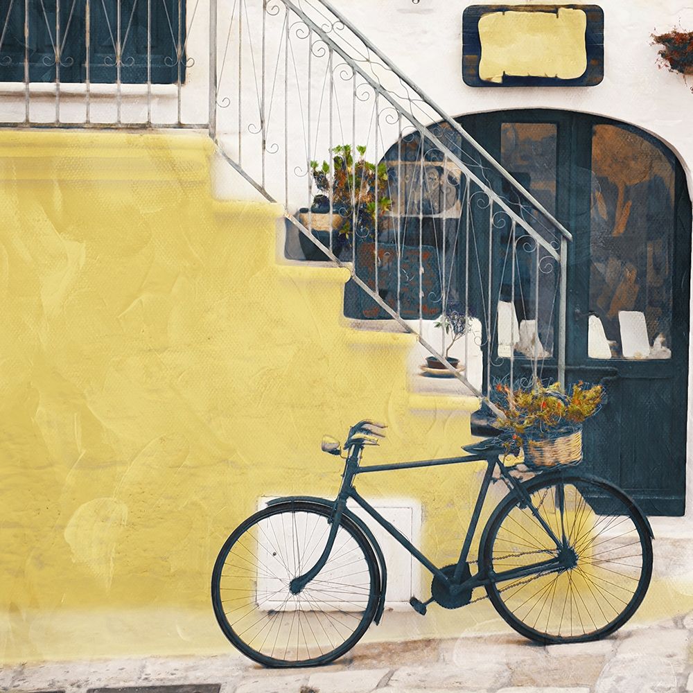 Art Print: Steps In Yellow