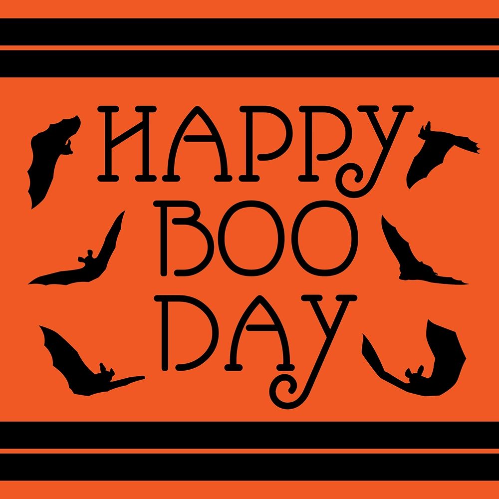 Wall art: Happy Boo Day, by Villa, Milli