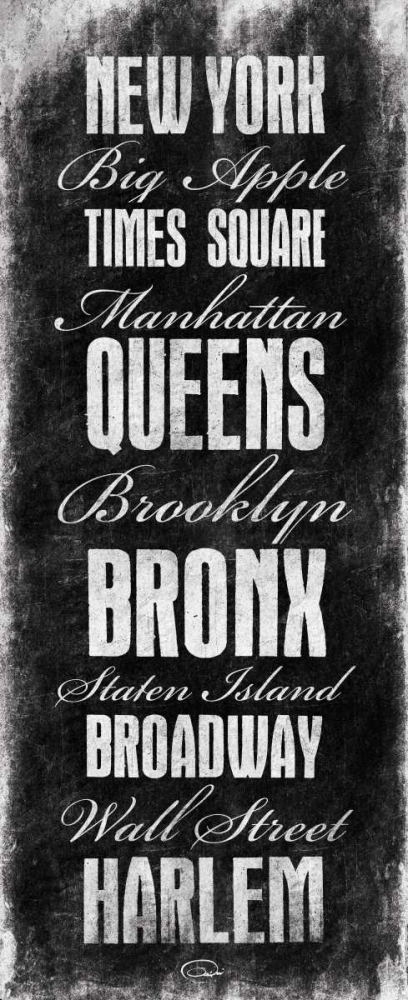 Wall Art Painting id:32012, Name: New York, Artist: OnRei