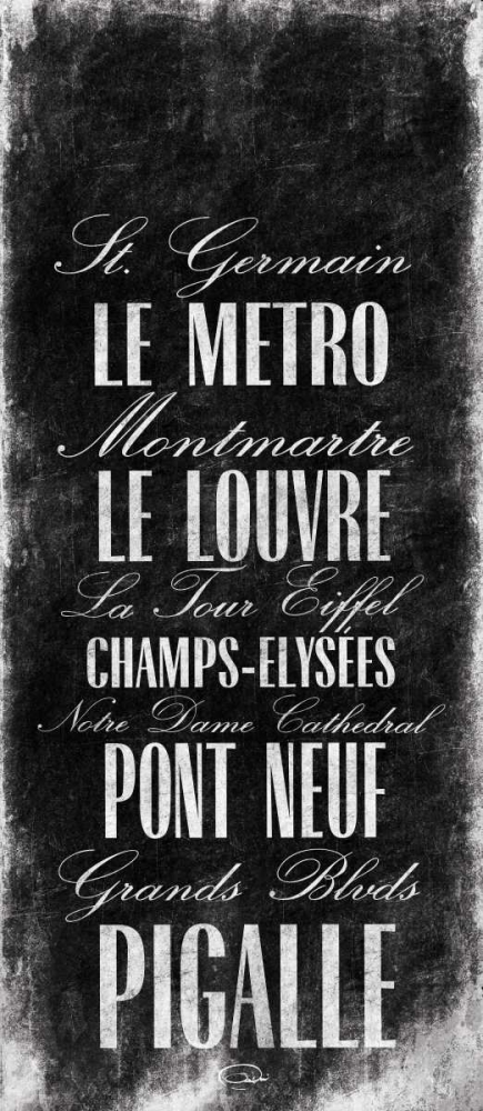 Wall Art Painting id:32016, Name: No Paris, Artist: OnRei