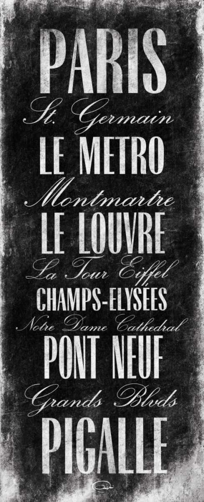 Wall Art Painting id:32013, Name: Paris, Artist: OnRei