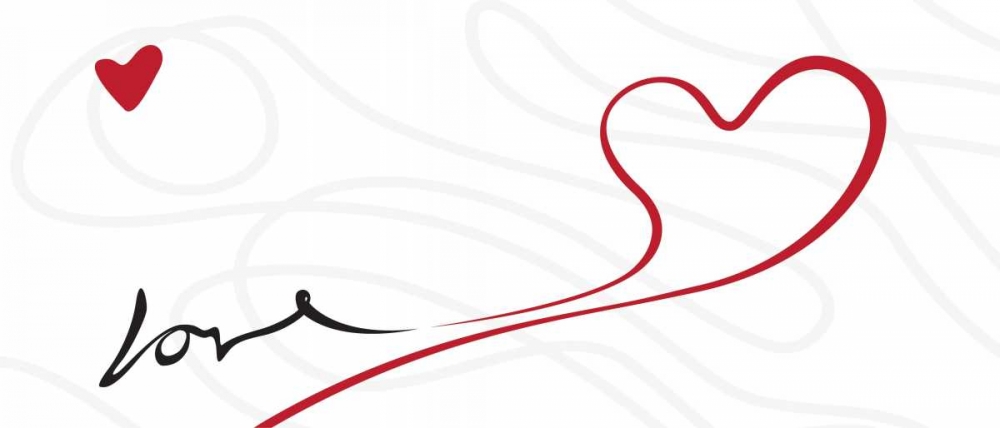 Wall art: Love, by OnRei