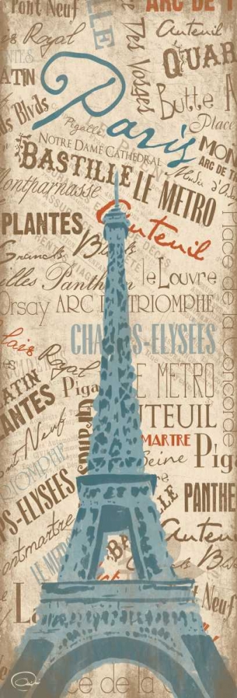 Wall Art Painting id:32052, Name: Paris 19B, Artist: OnRei