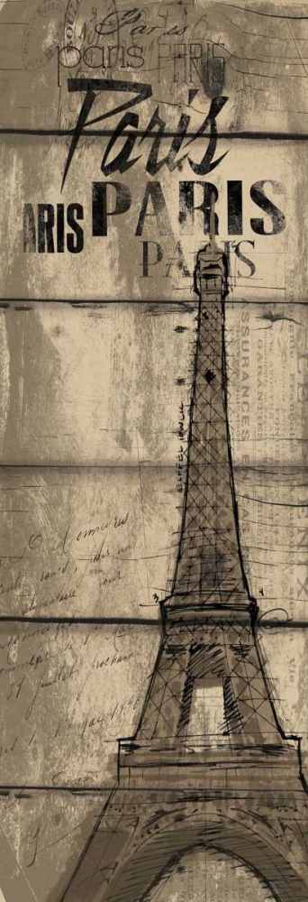 Wall Art Painting id:32056, Name: Wood Paris, Artist: OnRei