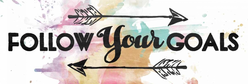 Wall Art Painting id:162179, Name: Follow Your Goals, Artist: OnRei