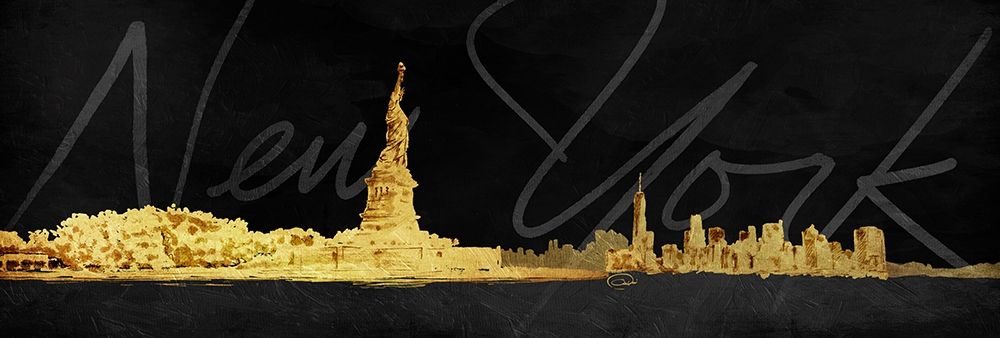 Wall Art Painting id:200818, Name: Golden Statue, Artist: OnRei