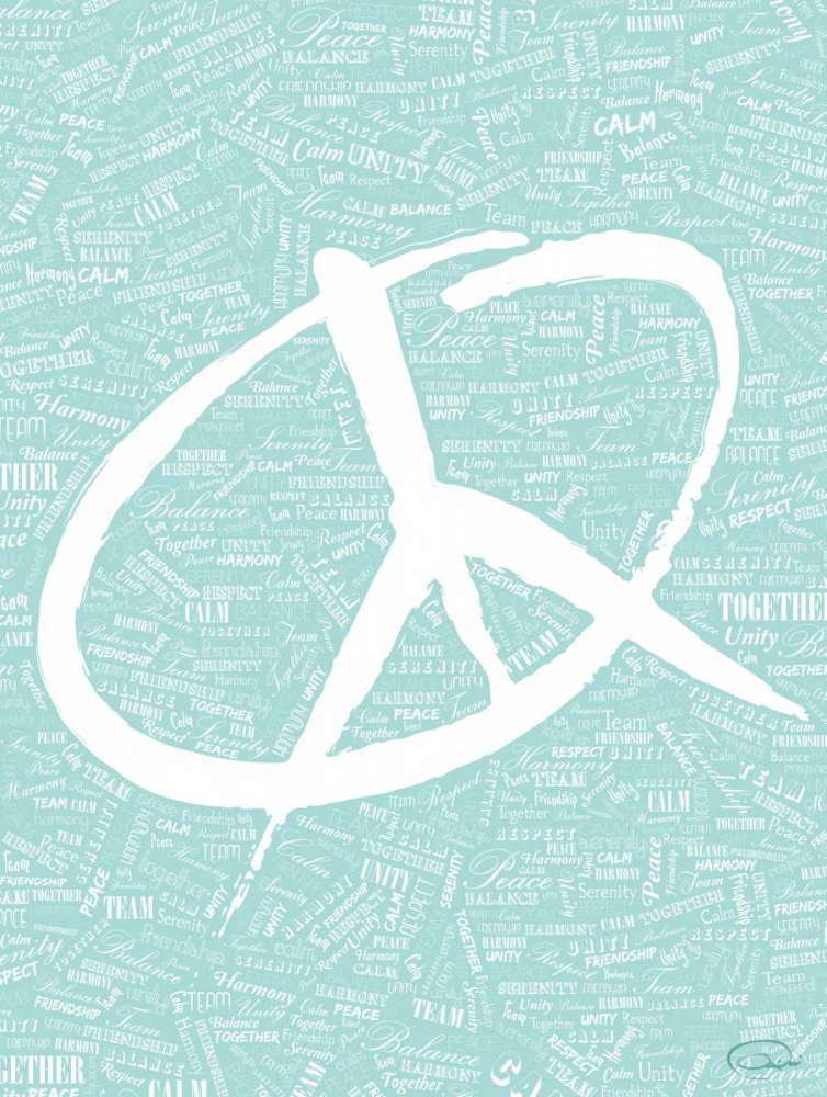 Wall Art Painting id:32088, Name: AQUA PEACE, Artist: OnRei