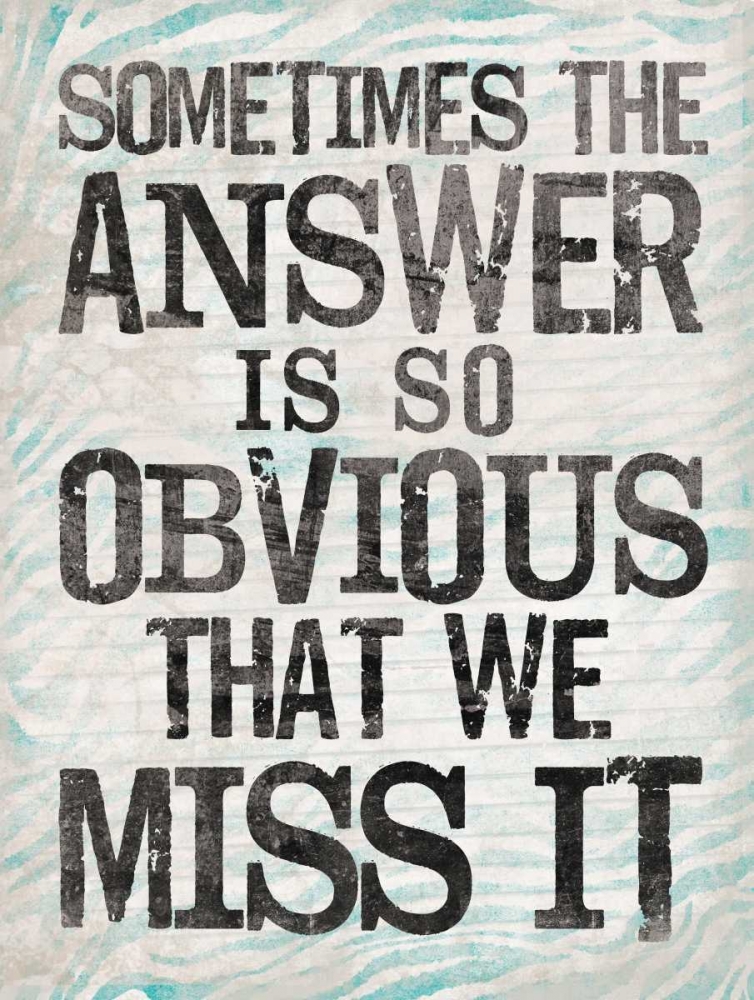 Wall Art Painting id:32114, Name: Answer1, Artist: OnRei