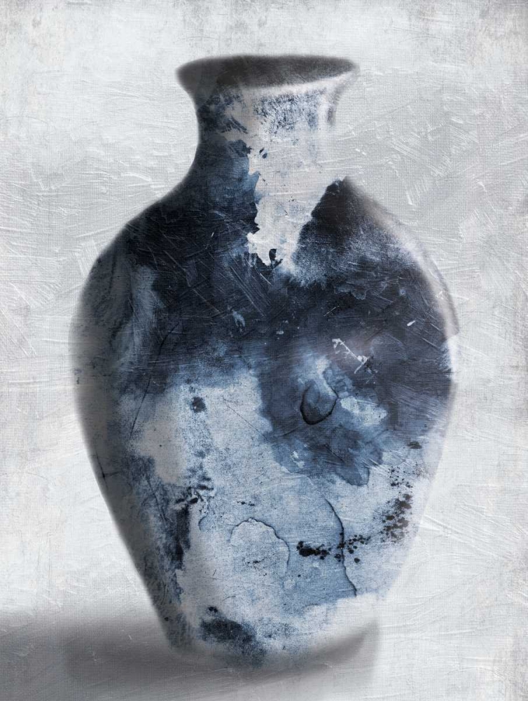 Wall art: Blue Smoke, by OnRei