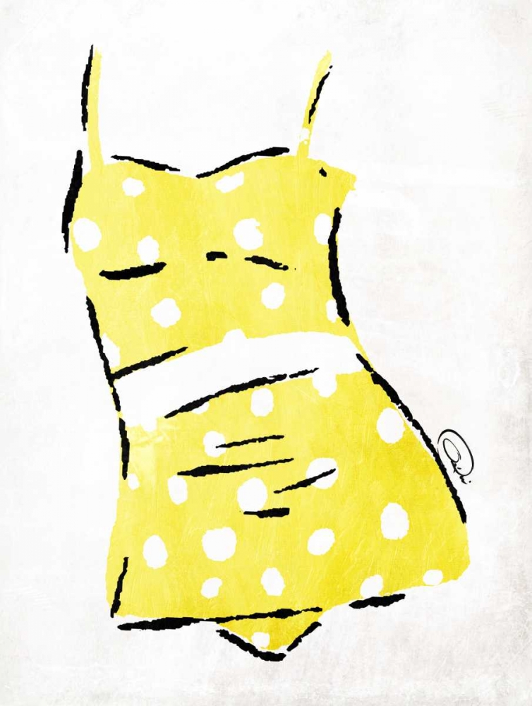 Wall Art Painting id:138966, Name: Vintage Swimsuit 2, Artist: OnRei