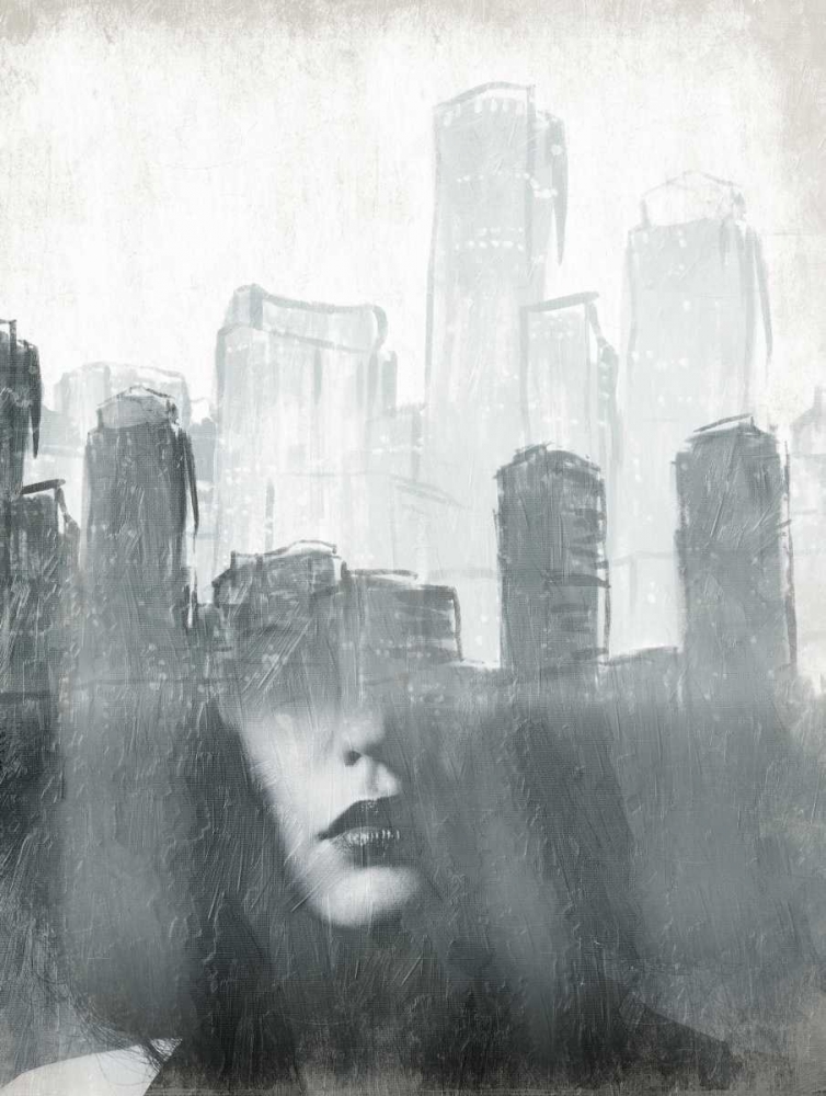 Wall Art Painting id:138983, Name: Skyline Mind, Artist: OnRei