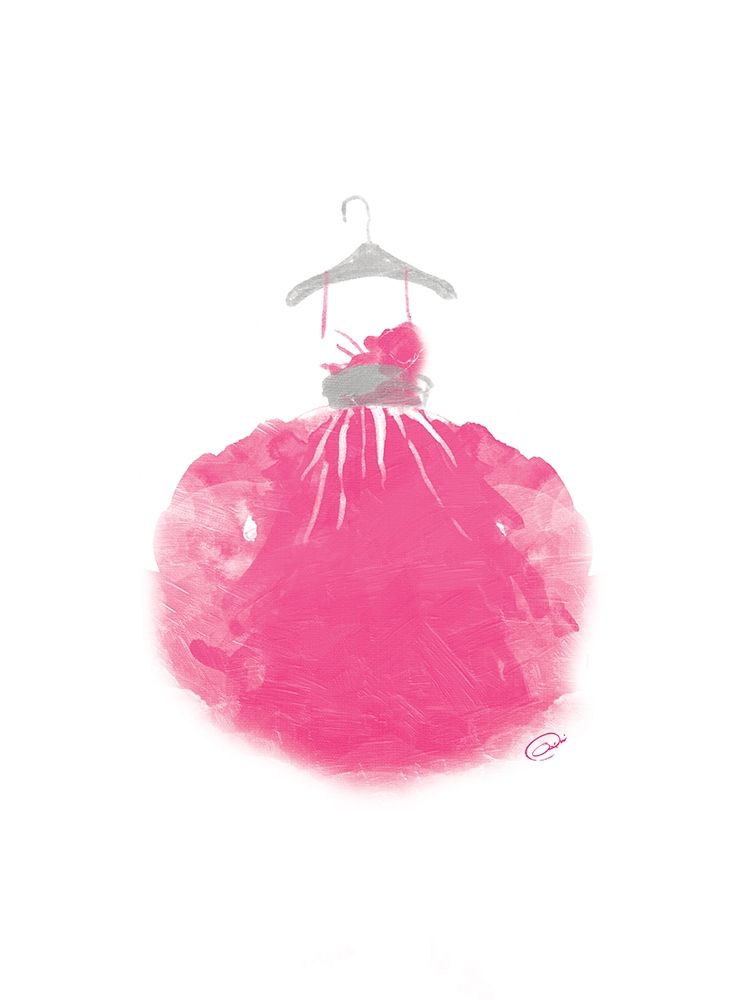Wall Art Painting id:200852, Name: Puffy dress Two, Artist: OnRei