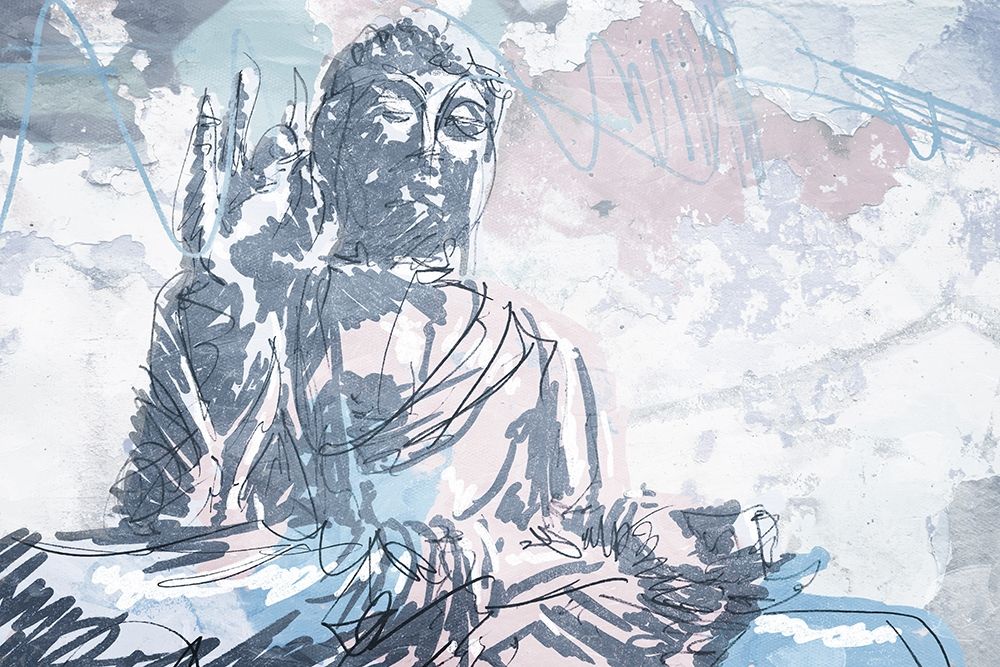 Wall art: Meditate, by OnRei