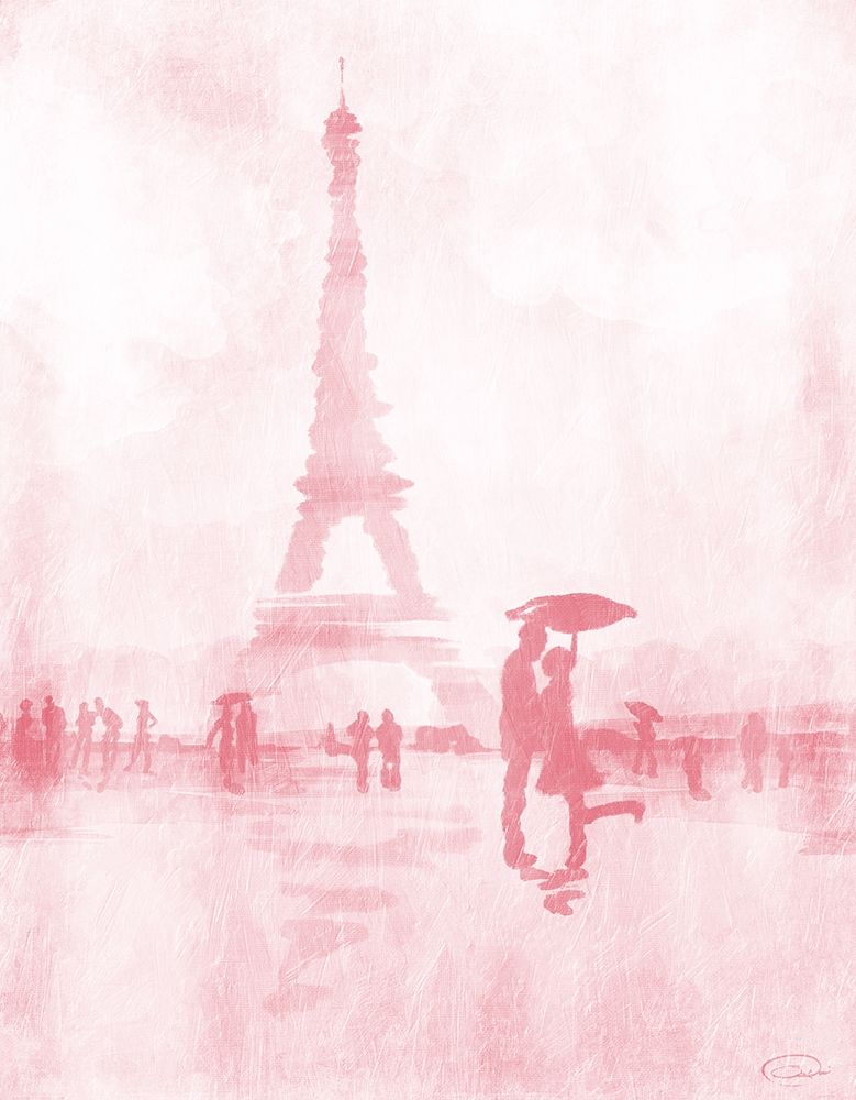 Wall Art Painting id:224596, Name: Blush Rain, Artist: OnRei