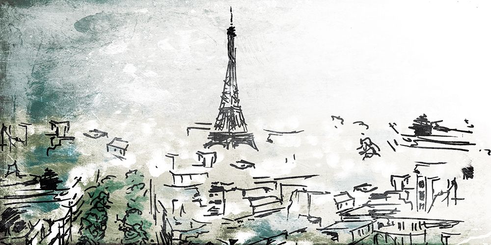 Wall Art Painting id:242005, Name: City Of Eiffel, Artist: OnRei