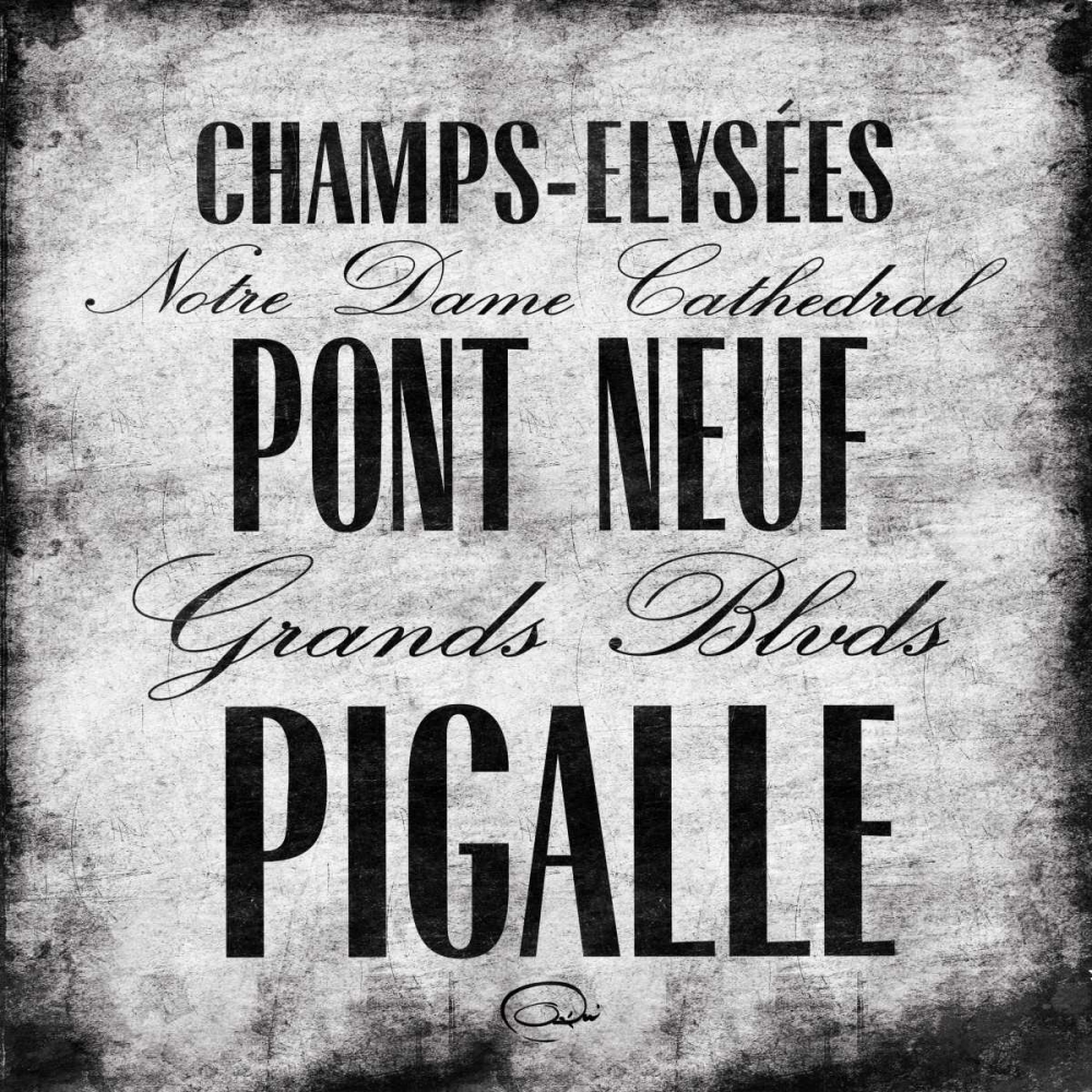 Wall art: LOVE CITY, by OnRei