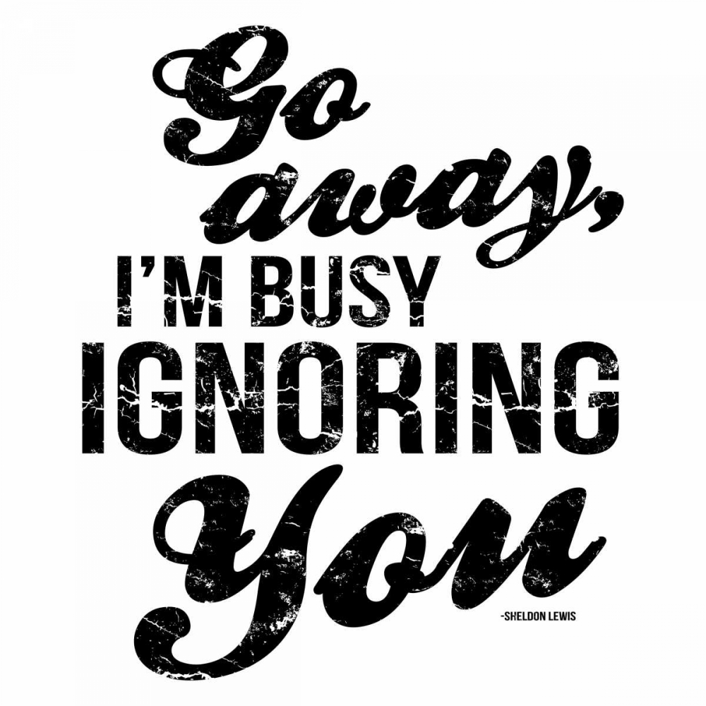 Wall Art Painting id:32216, Name: GO AWAY, Artist: OnRei