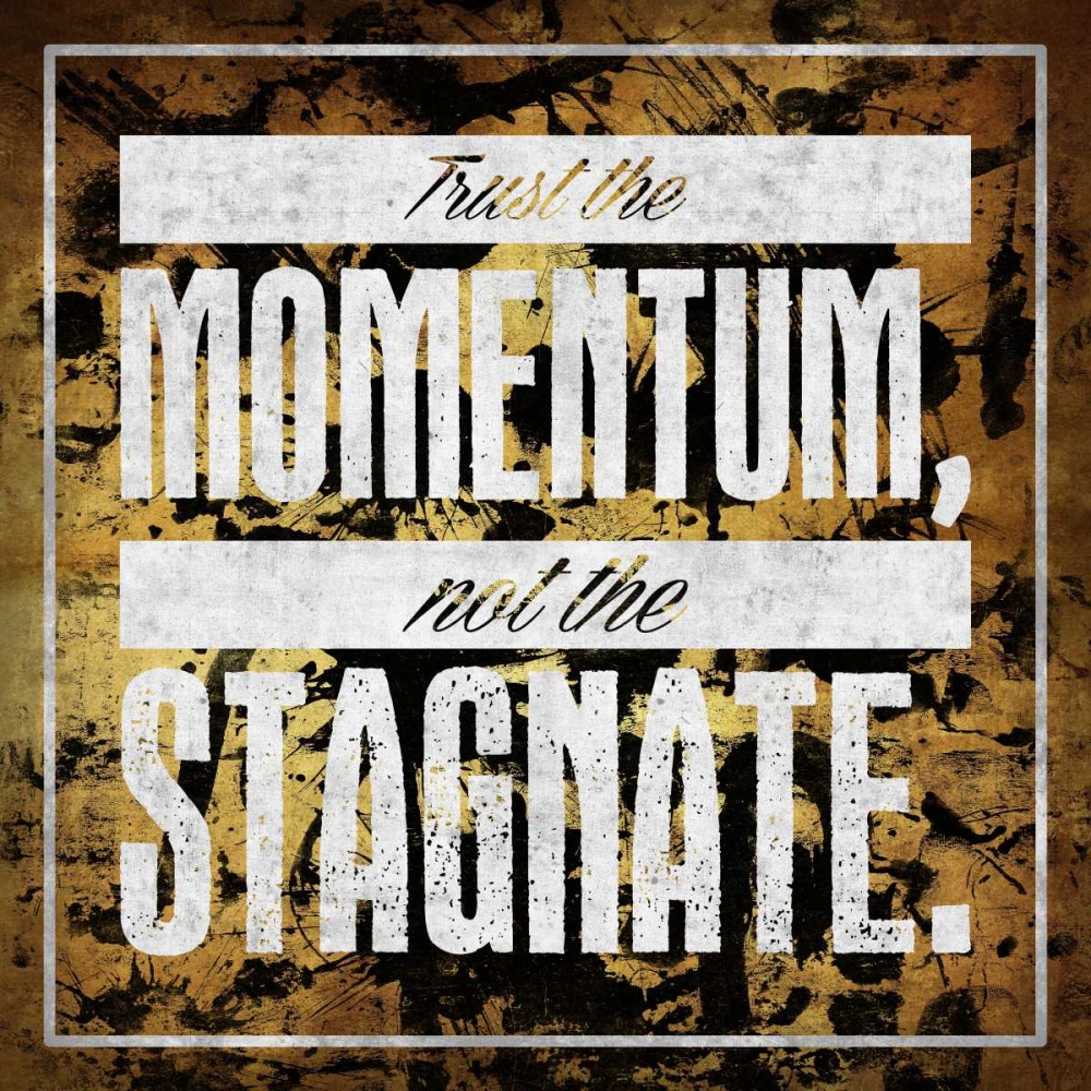 Wall Art Painting id:32229, Name: Stagnate GOLD, Artist: OnRei