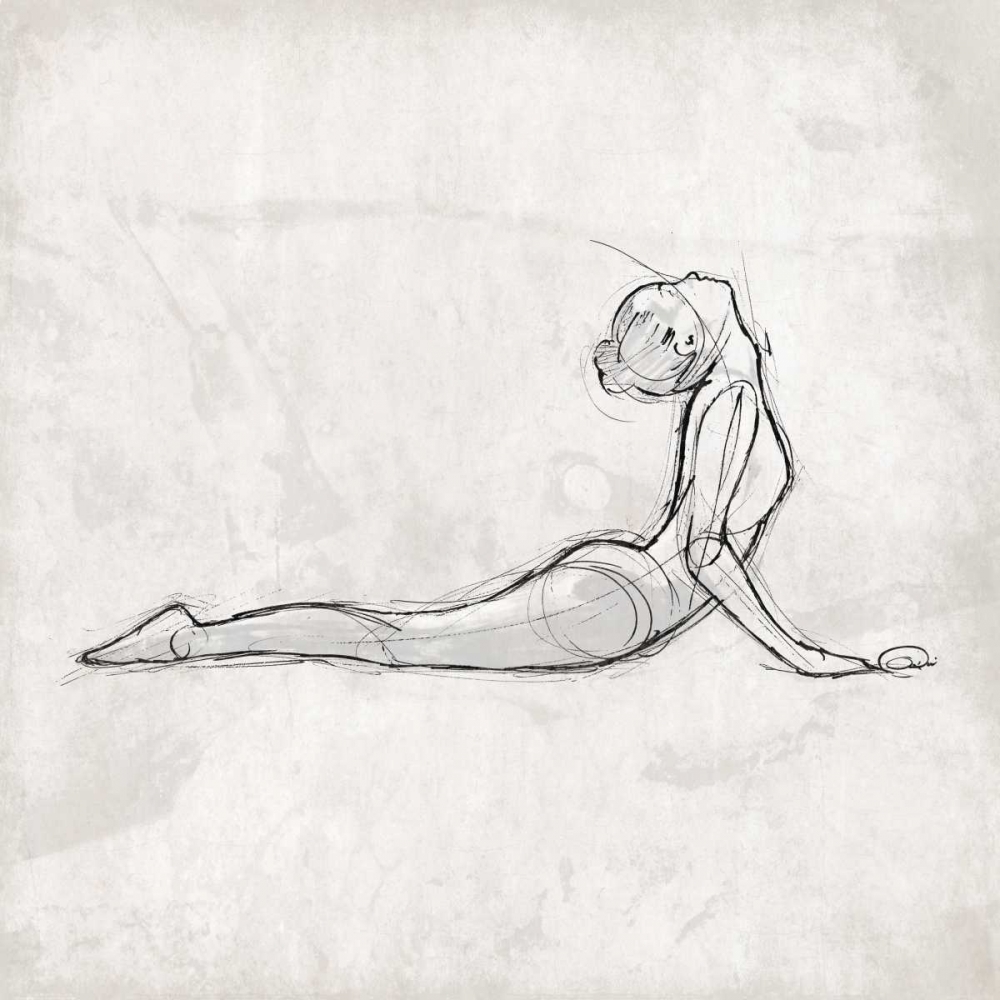 Wall Art Painting id:32246, Name: Back Stretch, Artist: OnRei