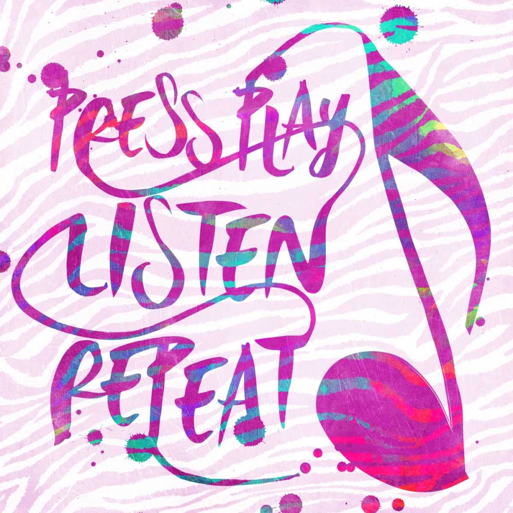 Wall Art Painting id:152647, Name: Girls Press Play, Artist: OnRei