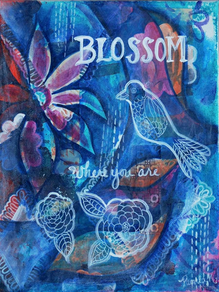 Art Print: Blossom Where You Are