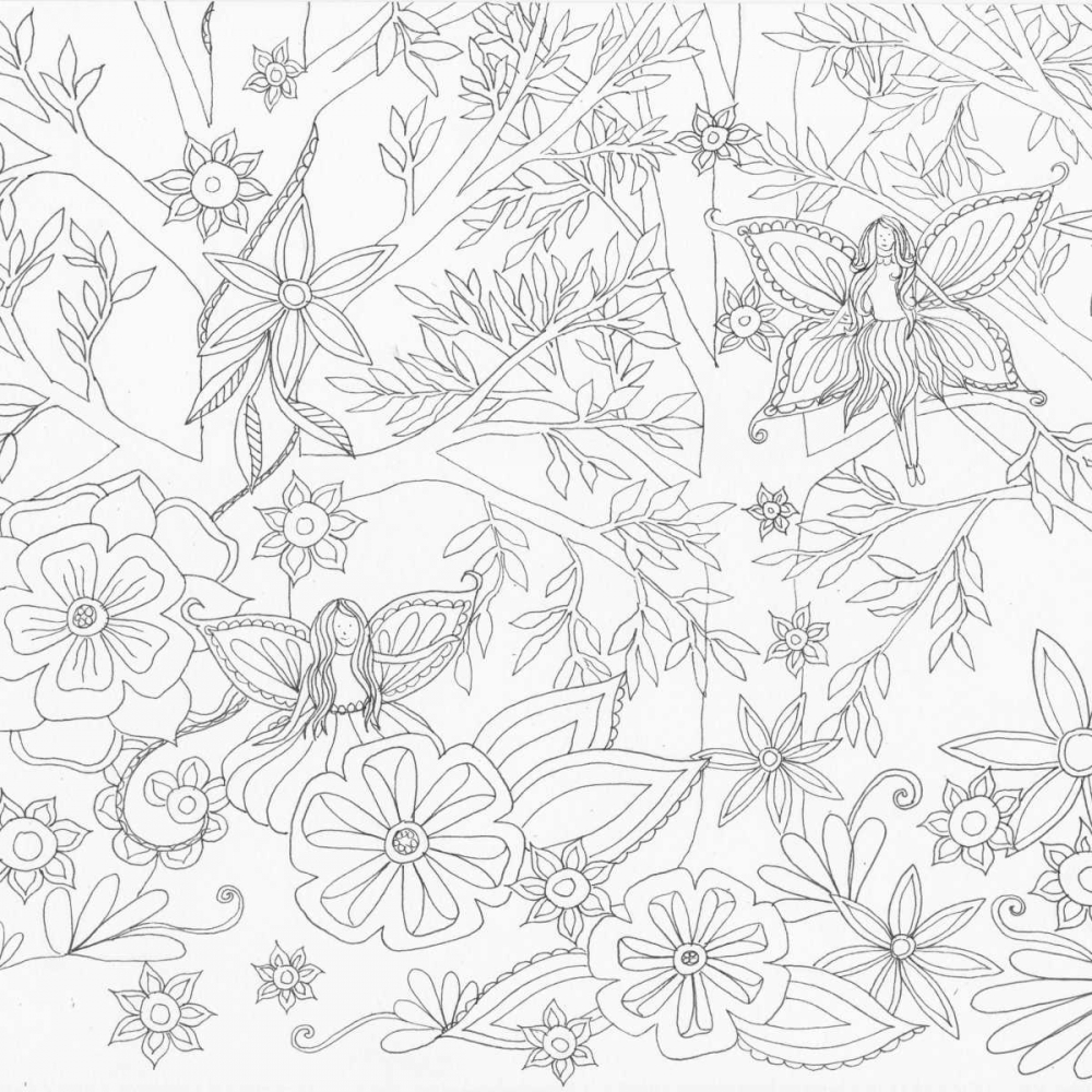 Wall Art Painting id:139092, Name: Fairy Floral 1, Artist: Varacek, Pam