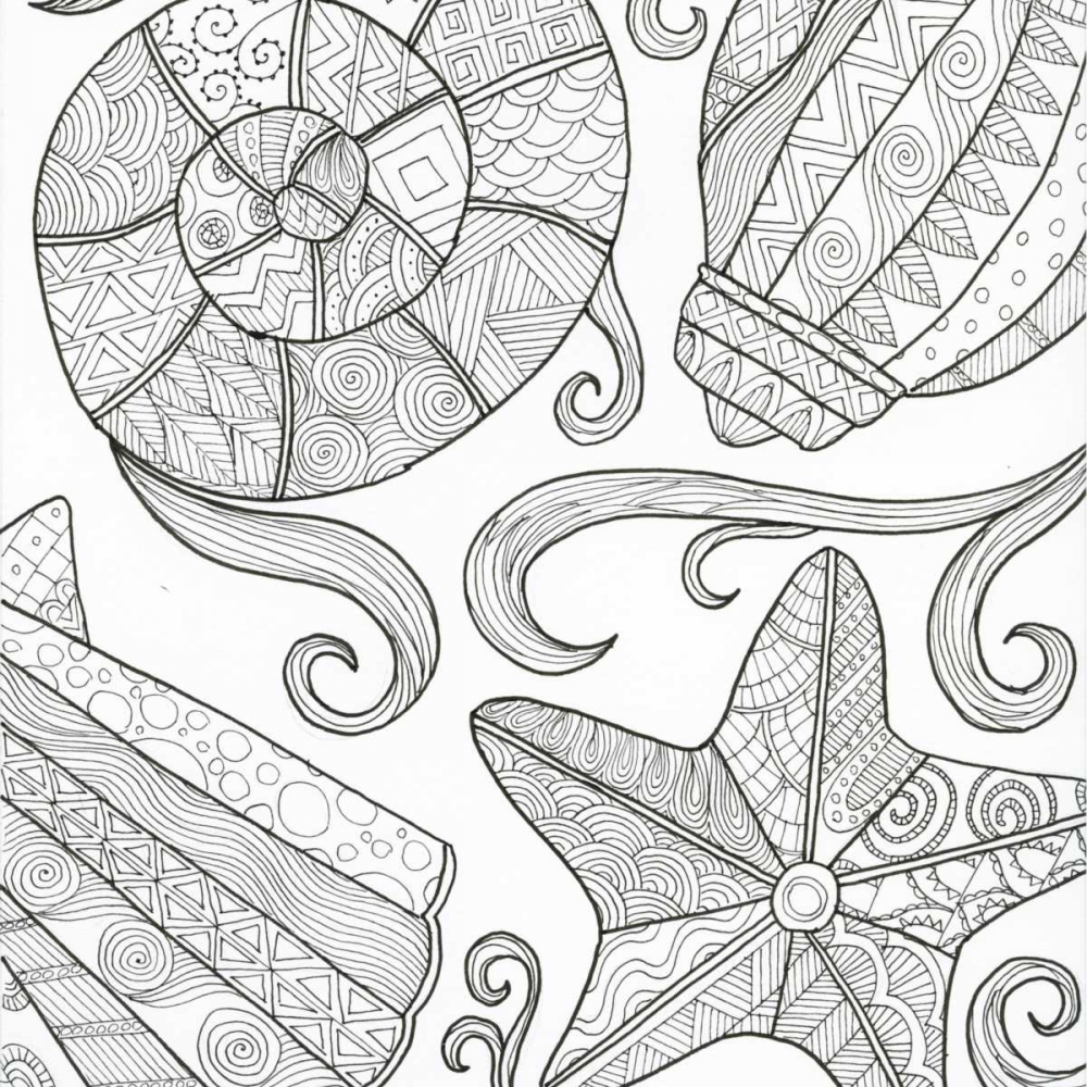 Art Print: Ocean Floor