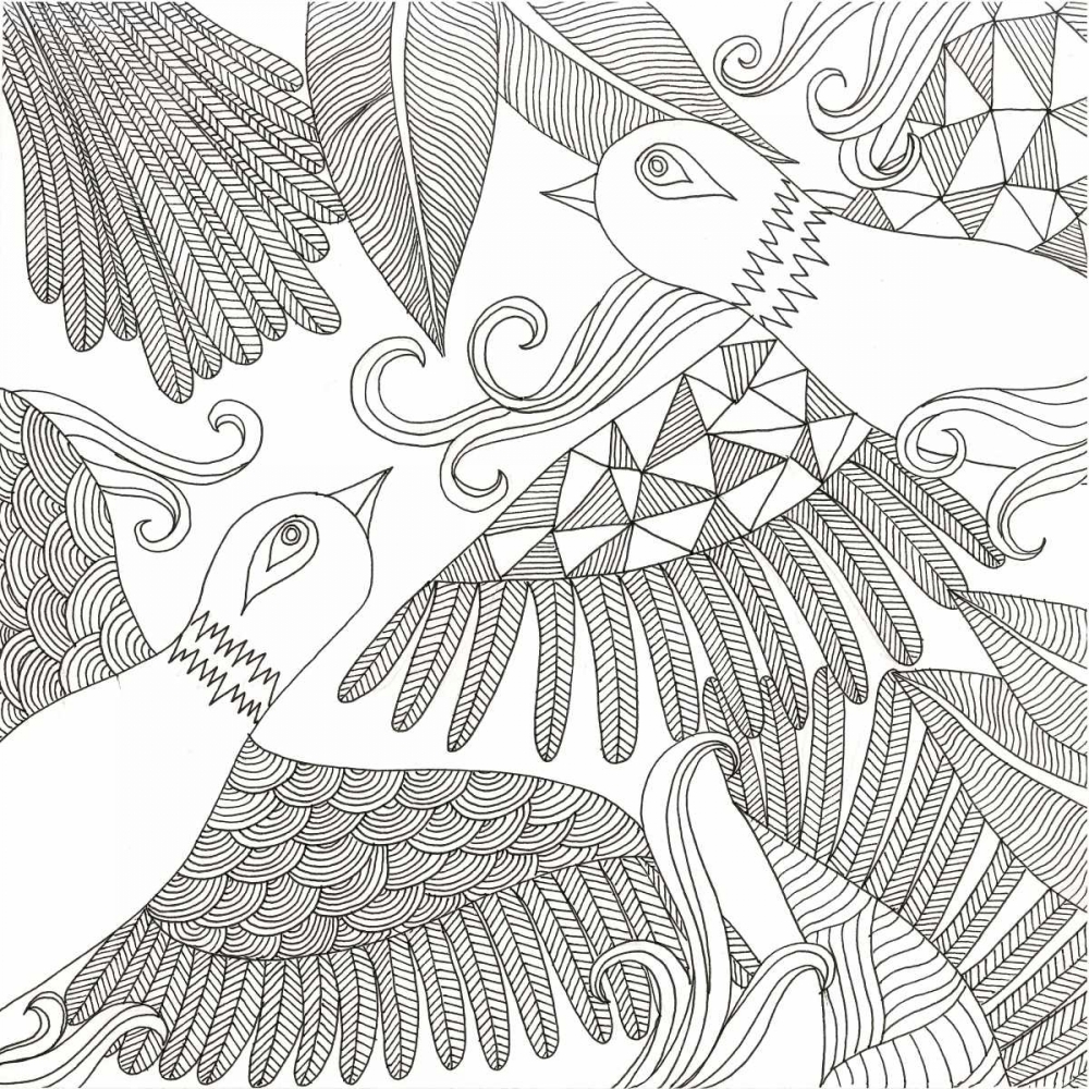 Art Print: Love Birds