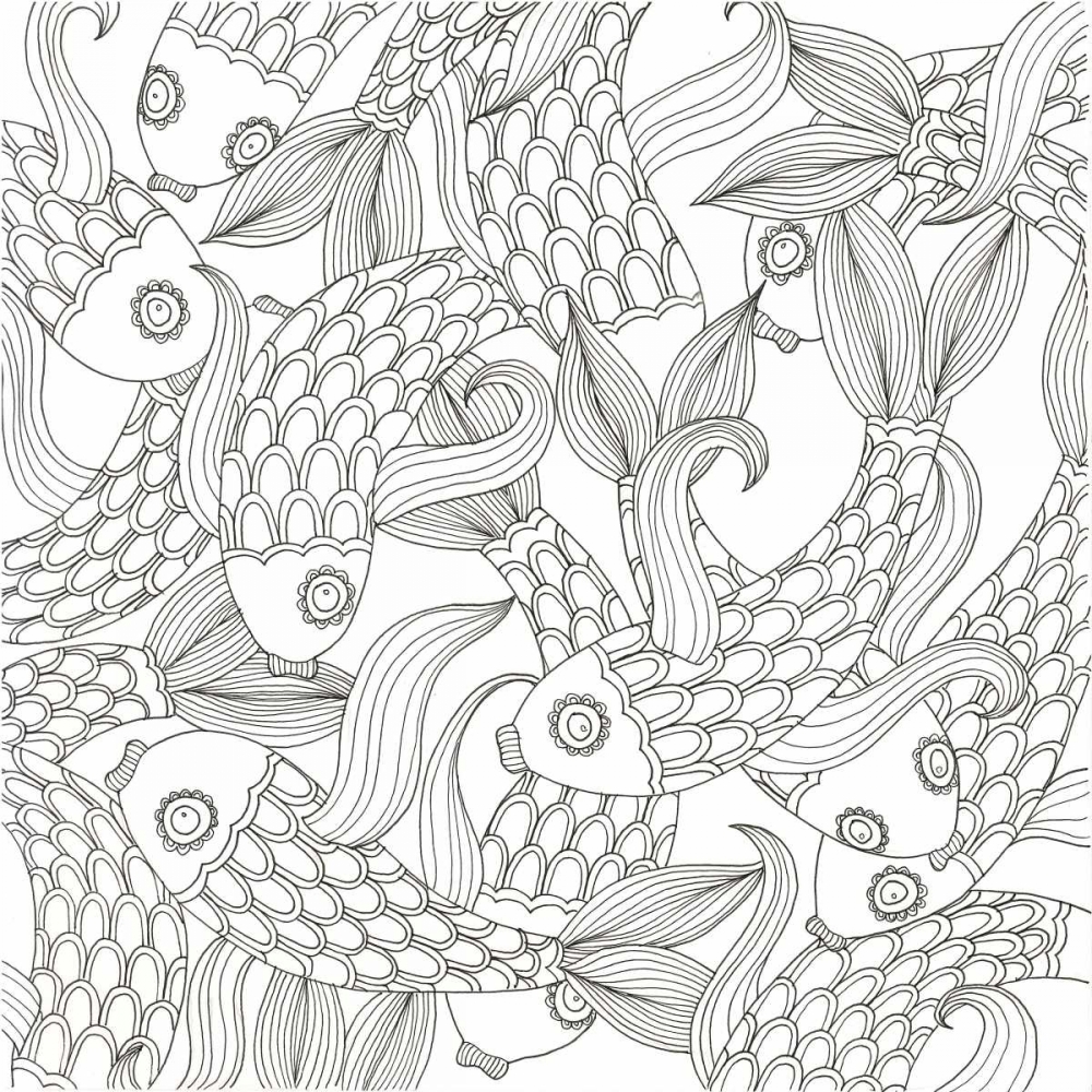 Art Print: College Of Fish